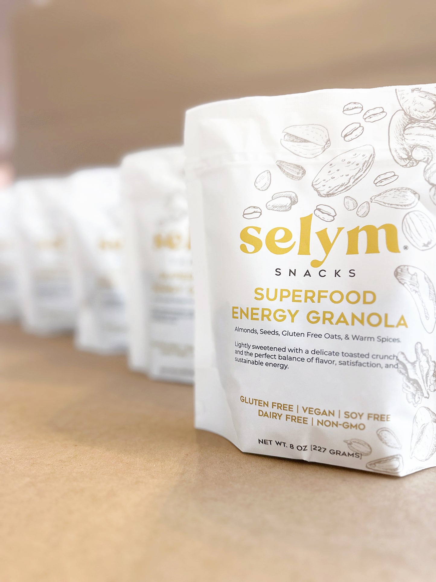 Selym Snacks Superfood Energy Granola (8 oz)