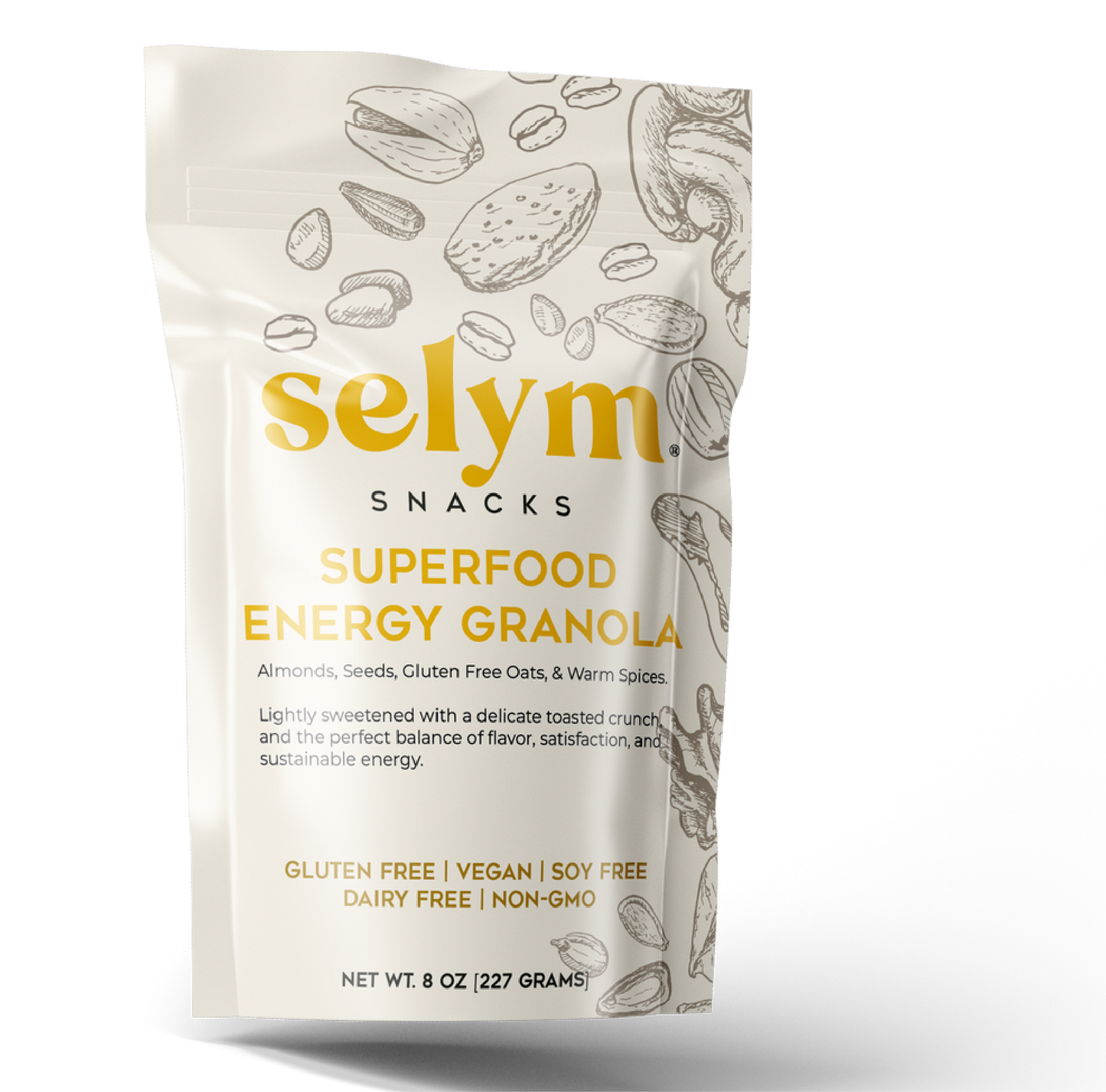 Selym Snacks Superfood Energy Granola (8 oz)